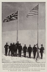 Une frontière britannique et américaine