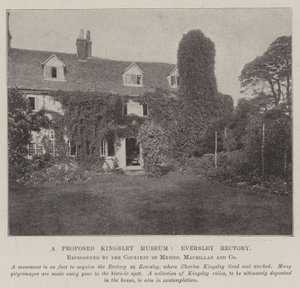 Un musée Kingsley proposé, Eversley Rectory - English Photographer