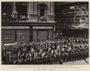 Une Relique du Moyen Âge, la Procession de Corpus Christi à Vienne - English Photographer