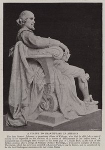 Une Statue de Shakespeare en Amérique - English Photographer