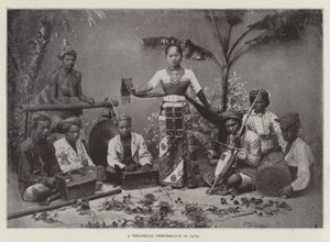 Une représentation théâtrale à Java - English Photographer