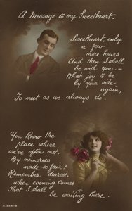 Un message à mon bien-aimé - English Photographer