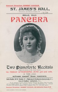 Publicité pour un concert d