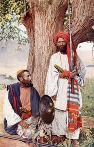 Tribus Afridis et Pathan (photo couleur)