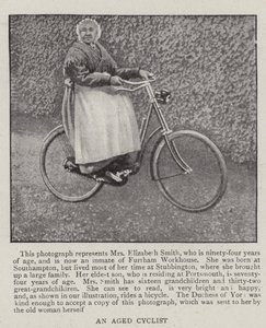 Un cycliste âgé - English Photographer