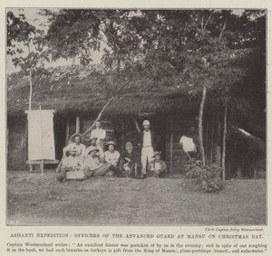 Expédition Ashanti, officiers de l