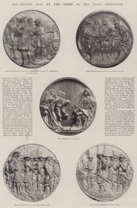 Bas-reliefs prêtés par la Reine à l