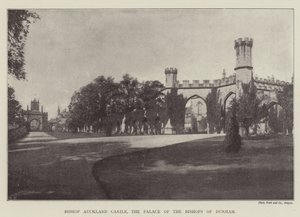 Château de Bishop Auckland, palais des évêques de Durham