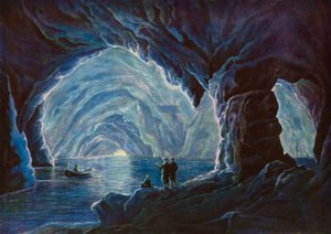Grotte bleue, Capri (photo en couleur) - English Photographer