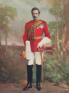 Brigadier-Général Douglas M. B. H., comte de Dundonald. Commandant une brigade montée en Afrique du Sud - English Photographer