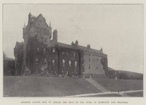 Château de Brodick, île d