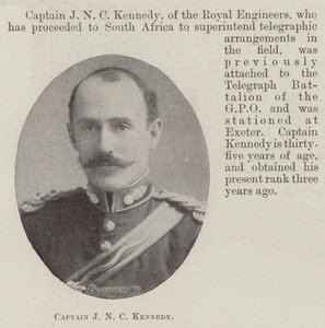 Capitaine J N C Kennedy - English Photographer