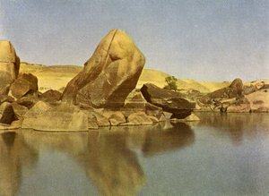 Cataractes, rapides sur le Nil, Égypte