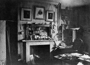 Le bureau de Charles Darwin à Down House - English Photographer