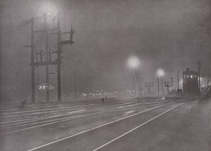 Clapham Junction la nuit - English Photographer