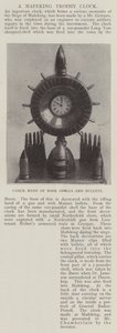 Horloge faite de coquilles et de balles boers - English Photographer