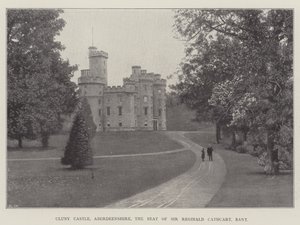 Château de Cluny, Aberdeenshire, la résidence de Sir Reginald Cathcart, baronnet - English Photographer