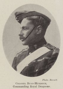 Colonel Burn-Murdoch, commandant les Royal Dragoons - English Photographer