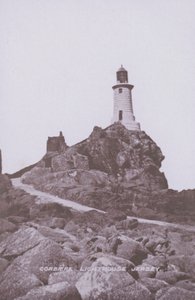 Phare de Corbière, Jersey (photo n/b) - English Photographer