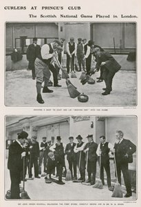 Curlers au Princes Club, le jeu national écossais à Londres - English Photographer