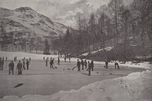 Curling à Birnam - English Photographer