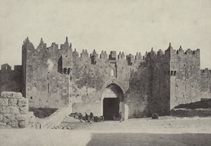 Porte de Damas, ouvrant vers Nazareth - English Photographer