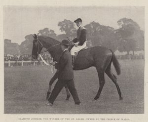 Diamond Jubilee, le vainqueur du St Leger, propriété du Prince de Galles - English Photographer