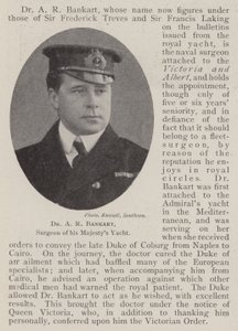 Dr A R Bankart, chirurgien du yacht de Sa Majesté