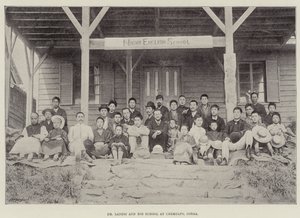 Dr Landis et son école à Chemulpo, Corée - English Photographer
