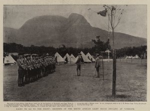 Impatients de partir au front, recrues de la South African Light Horse s