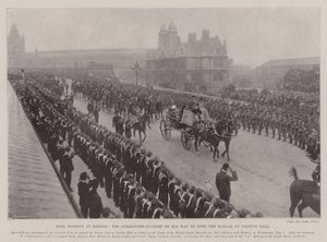 Le comte Roberts à Bristol, le commandant en chef en route pour ouvrir le bazar à Colston Hall - English Photographer