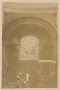 Fenêtre est de Saint-Alphège. Église paroissiale de Greenwich