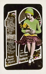 Carte postale édouardienne