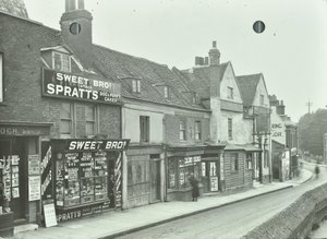 Eltham High Street : vue vers l