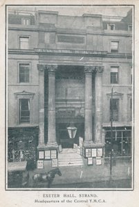 Exeter Hall, Strand, siège de la YMCA Centrale - English Photographer