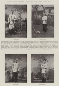 Généraux philippins opérant contre les États-Unis autour de Manille - English Photographer