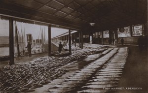 Marché aux poissons, Aberdeen, Écosse - English Photographer