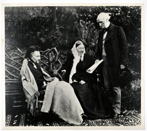 Florence Nightingale, Parthenope, Lady Verney et Sir Harry Verney à Claydon House - English Photographer