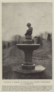Fontaine en mémoire de William et Dorothy Wordsworth à Cockermouth - English Photographer