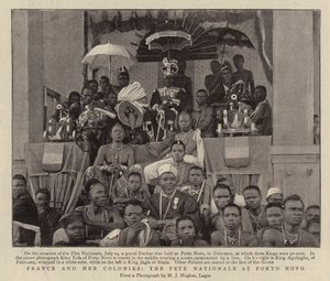 La France et ses colonies, la fête nationale à Porto Novo - English Photographer