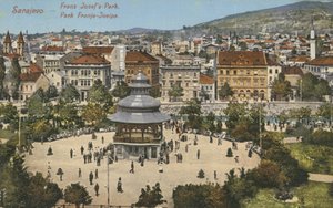 Parc Franz Josef, Sarajevo (photo en couleur) - English Photographer