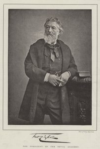 Frederic Leighton, président de la Royal Academy