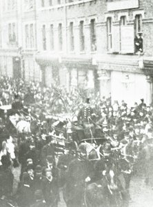 Procession funéraire de Charles Haddon Spurgeon, West Norwood, Londres, 1892