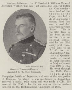 Général Forestier-Walker, nommé au commandement du Cap