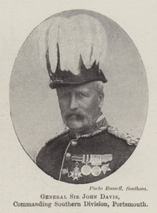 Général Sir John Davis, commandant la division sud, Portsmouth - English Photographer