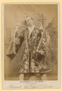 George Grossmith en Ko-Ko dans Le Mikado
