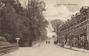 Green Lane, Northwood, près de Londres - English Photographer