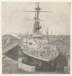 HMS Implacable, commissionné par le prince Louis de Battenberg - English Photographer