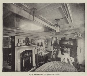 HMS Melampus, la cabine du prince - English Photographer