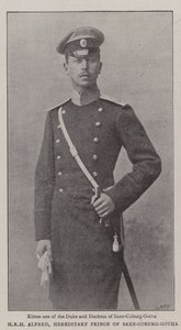SAR Alfred, prince héréditaire de Saxe-Cobourg-Gotha - English Photographer